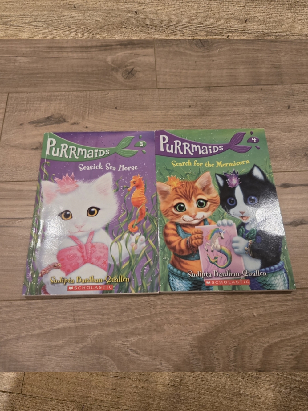 🐈 Purrmaids Chapter Books #3 & #4 | Sudipta Bardhan-Quallen | Scholastic 📚